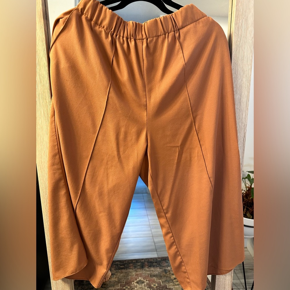 Ezra wide leg crop trouser